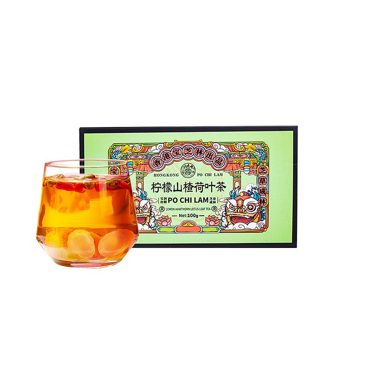 香港宝芝林 柠檬山楂荷叶茶加速脂肪代谢辅助降脂降压