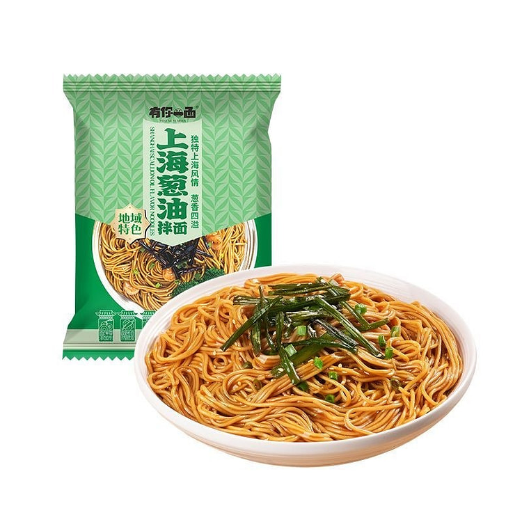 Noodles with scallion oil, 1 bag 104 g