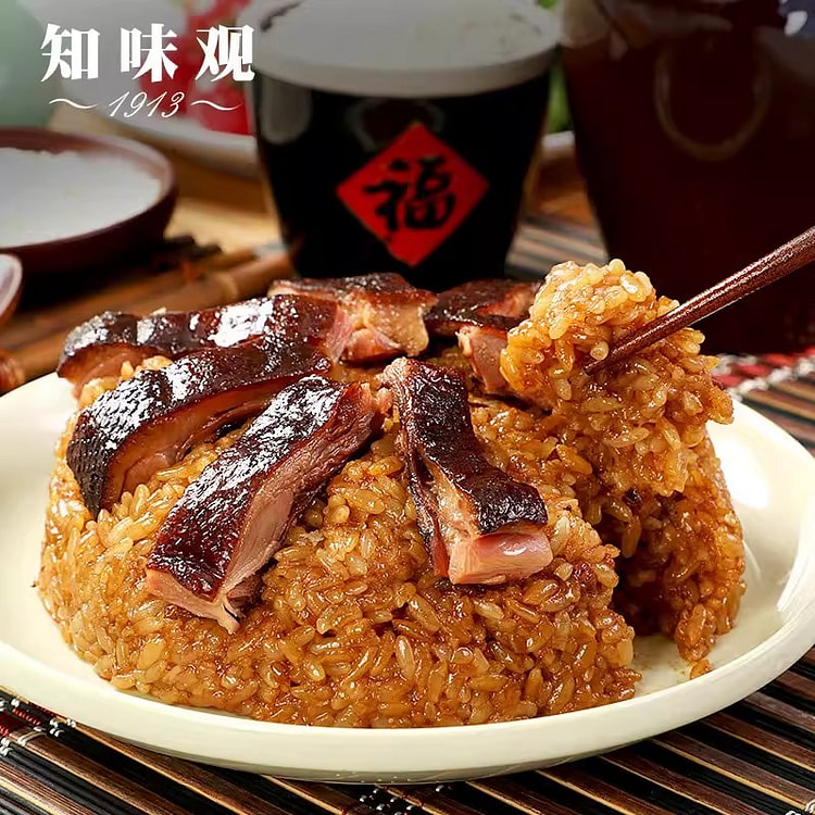 知味观酱鸭糯米饭懒人速食加热即食特产方便米饭年货 450 克