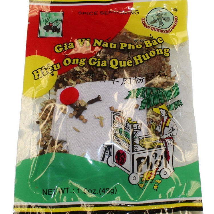 [Oldman Que Huong] Gia Vị Nấu Phở - 1.5 oz 1 each (min 2)