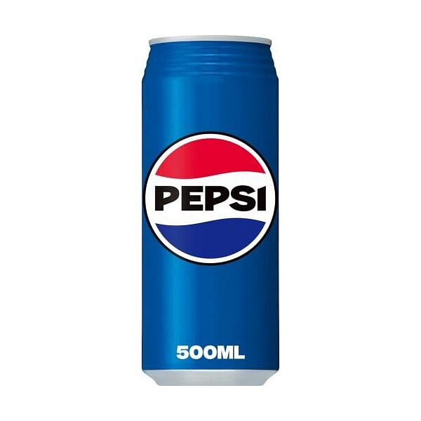 Pepsi Cola Can: Cola (500 ml) 17.64 oz