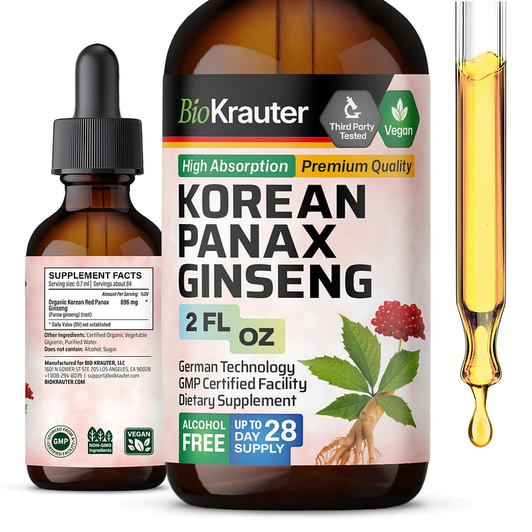 健康补剂 人参萃取液 韩国红参补充剂 提高免疫力