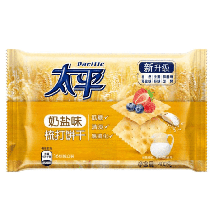 太平 梳打饼干(奶盐味) 400 克