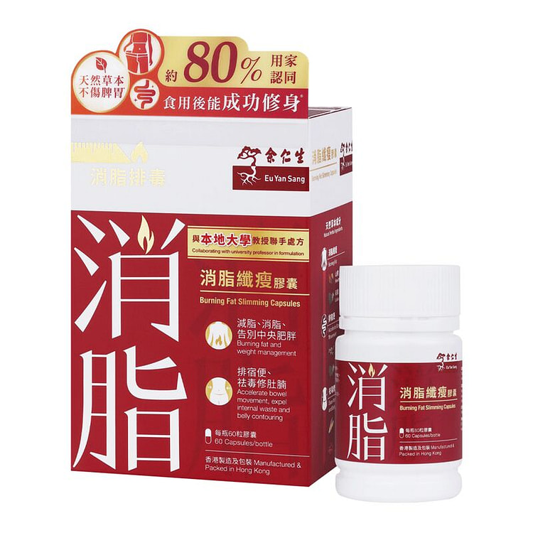 余仁生 消脂纖瘦膠囊 60'S