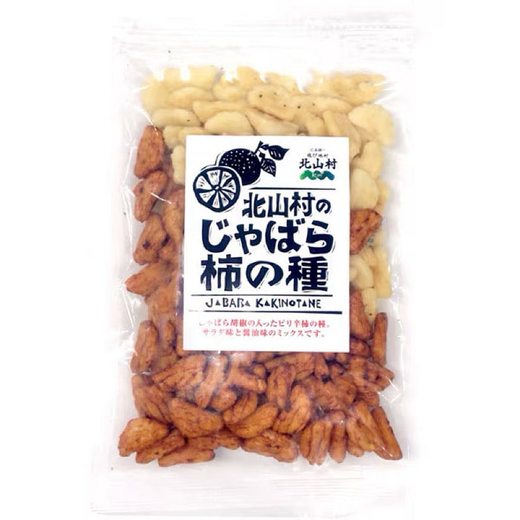 Jabaraize Kitayama Jabara Kaki no Tane 90g 1 each