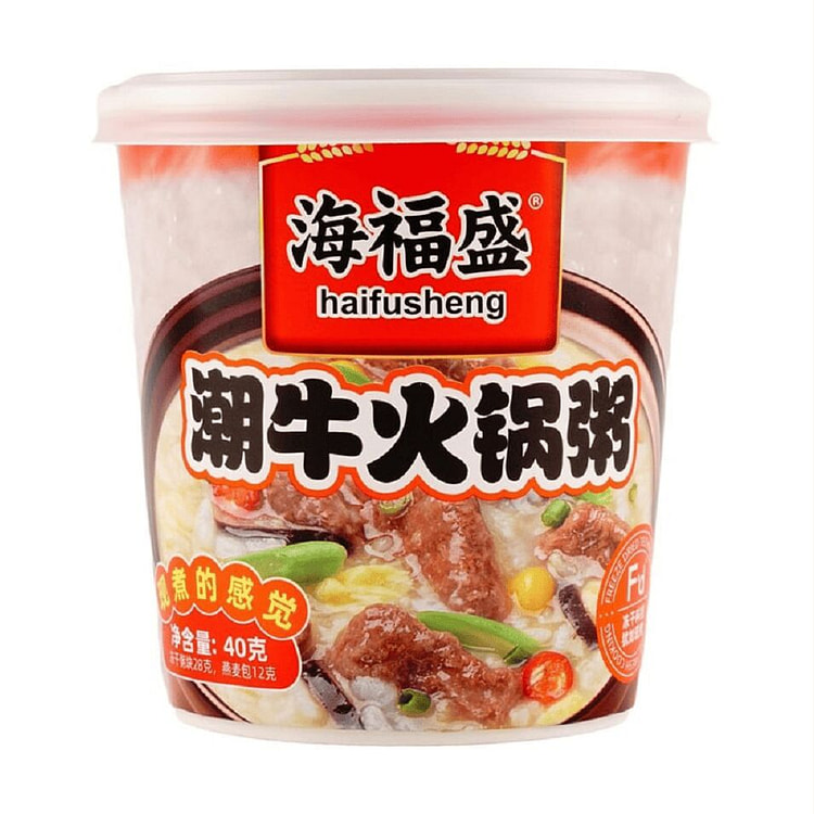 海福盛 潮牛火锅粥 40 克