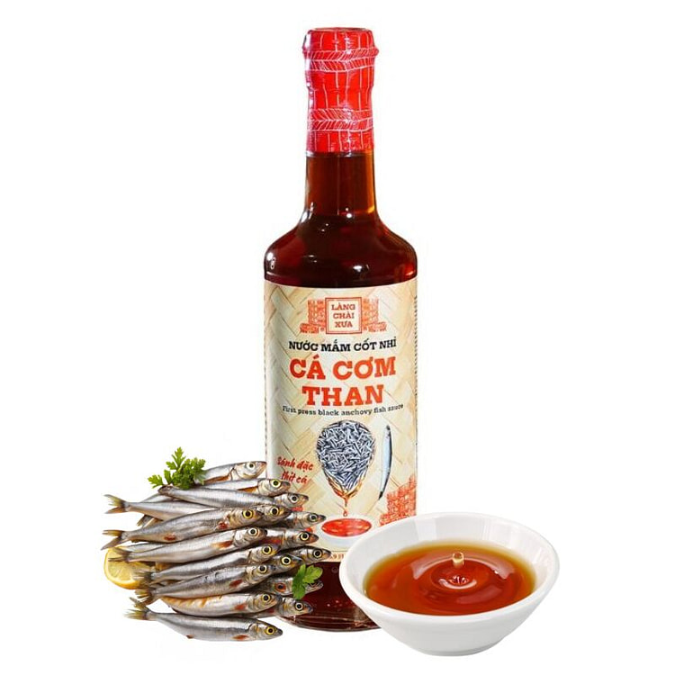 Làng Chài Xưa Nước Mắm Cá Cơm Đậm Đà 17.6oz