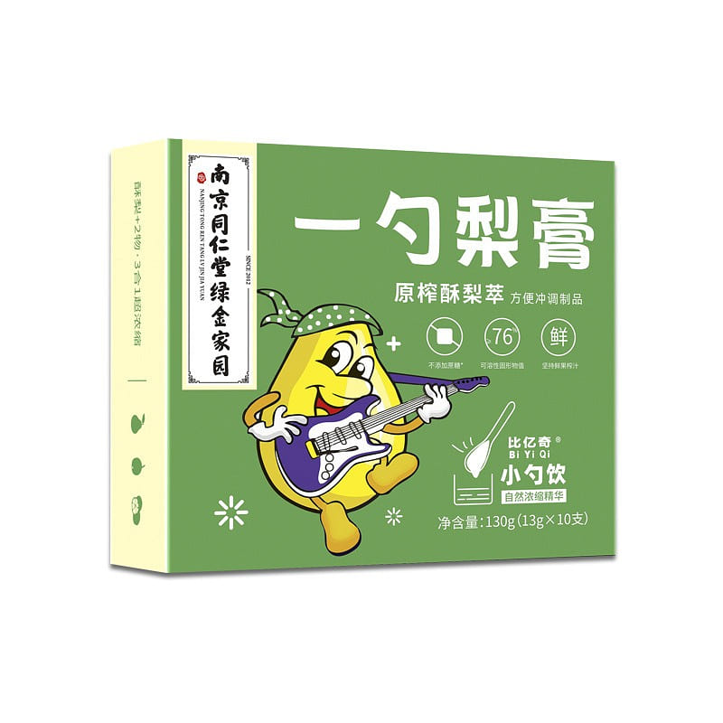 【 Nanjing Tongrentang 】 A spoonful of pear paste 130g/ box autumn pear paste 130 g