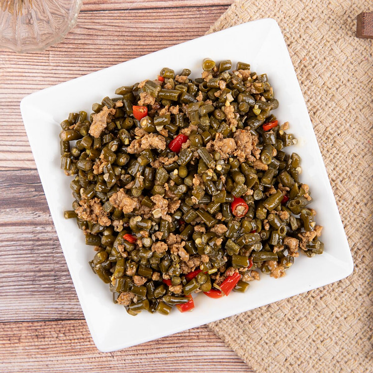 酸豆角肉沫（小份）