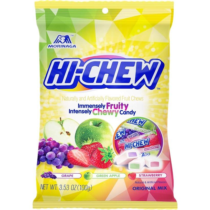 Morinaga Hi Chew Assorted Mix 3.53oz 1 each