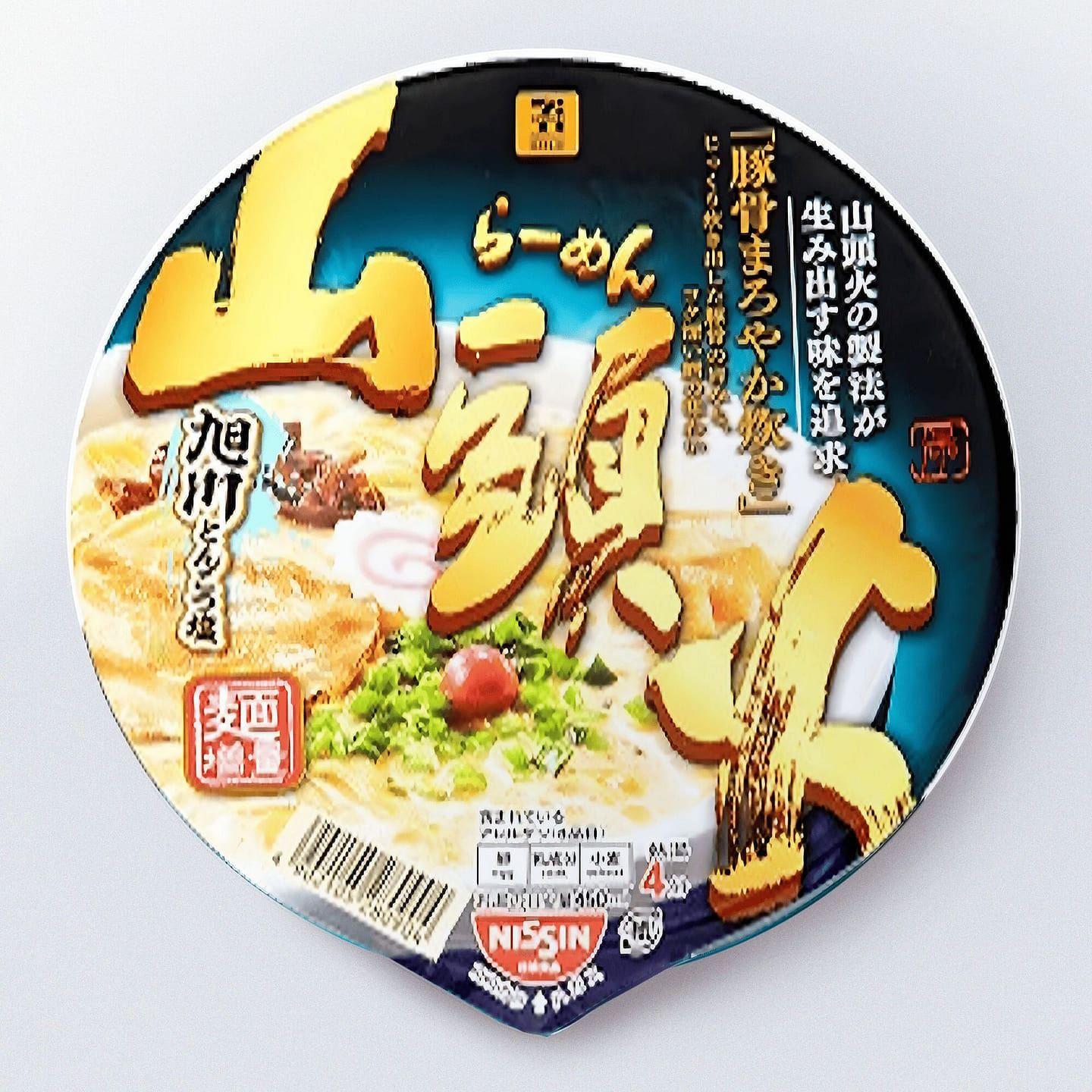 NISSIN Yamatouka Asahikawa Pork Bone Salt Ramen 1 count