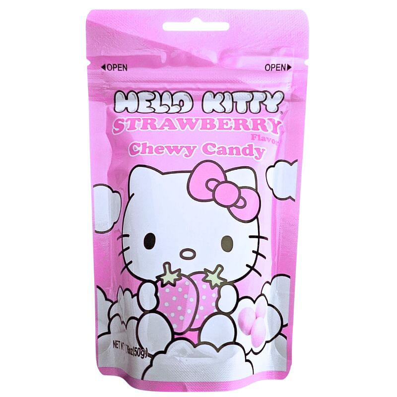 Hello Kitty Chewy Strawberry Soft Candy 50 g