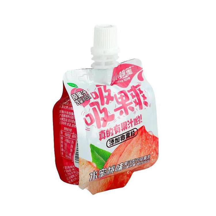 小小蜡笔吸吸果冻水蜜桃80g 80 克