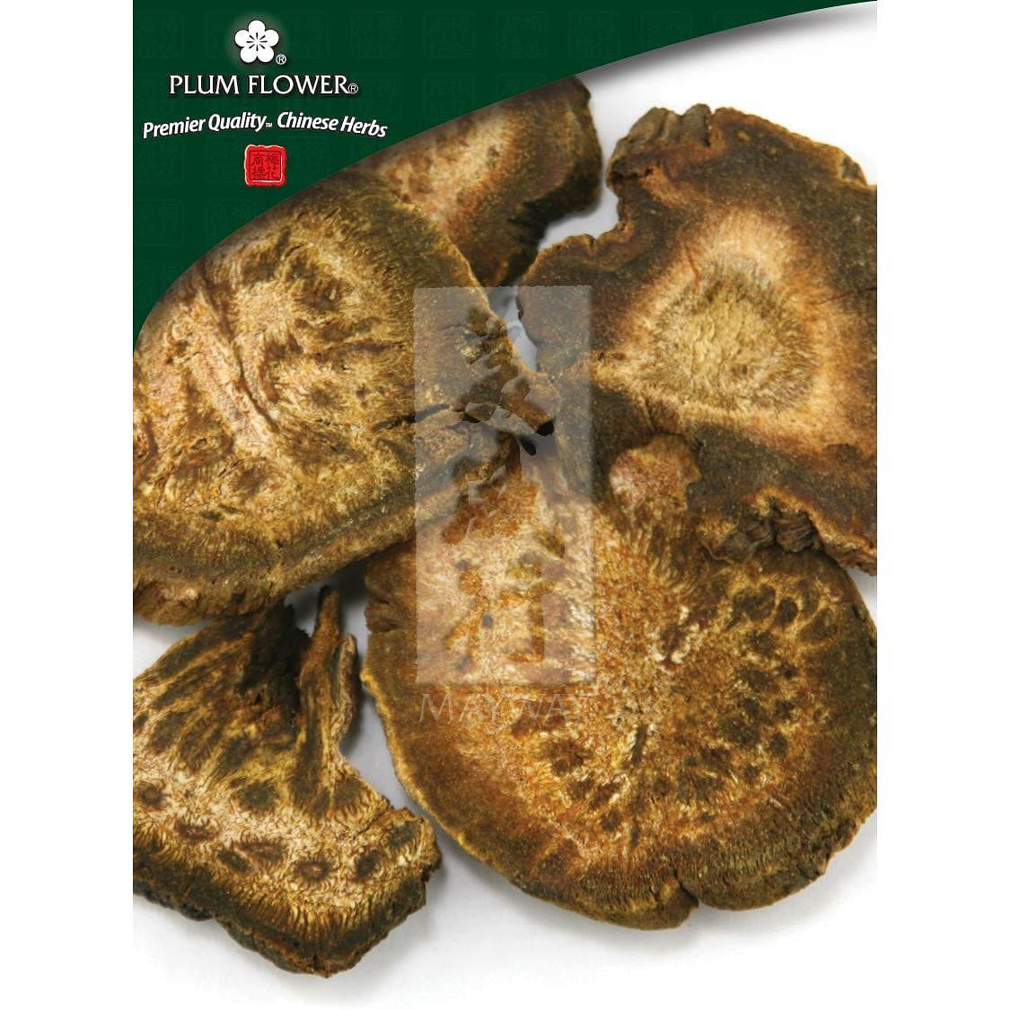 Da Huang, unsulfured Rheum palmatum root & rhizome 1 each