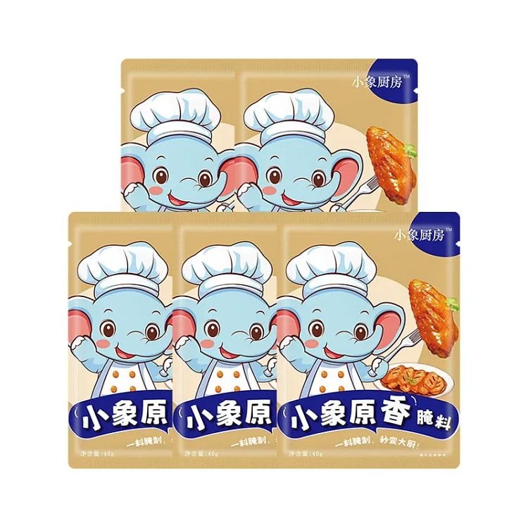 Elephant kitchen original marinade 40g*5 bags 200 g