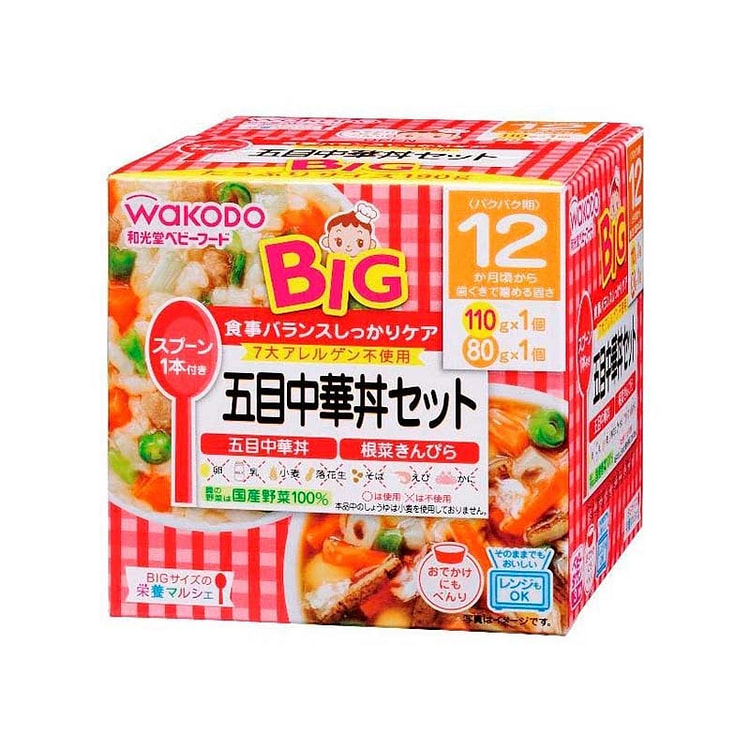 WAKODO 和光堂 12月宝宝 五目中华便当