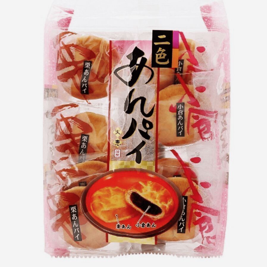Nishoku An Pie Red Bean and Chestnut Cake 8 Pieces 220 กรัม