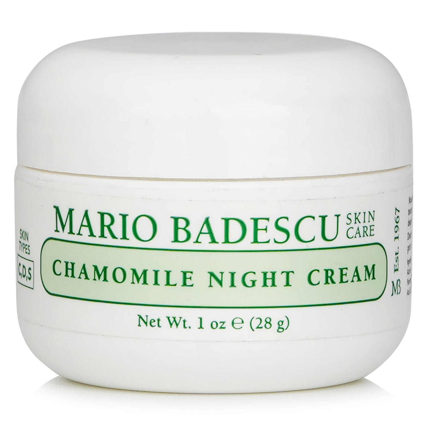 Mario Badescu Chamomile Night Cream-suitable for combination/dry/sensitive skin types 29ml/1oz 29 ml