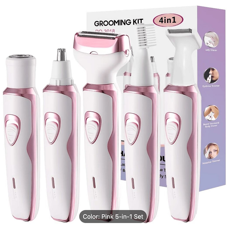 Women Multi-functional Electric Hair Remover Sets 1 case
