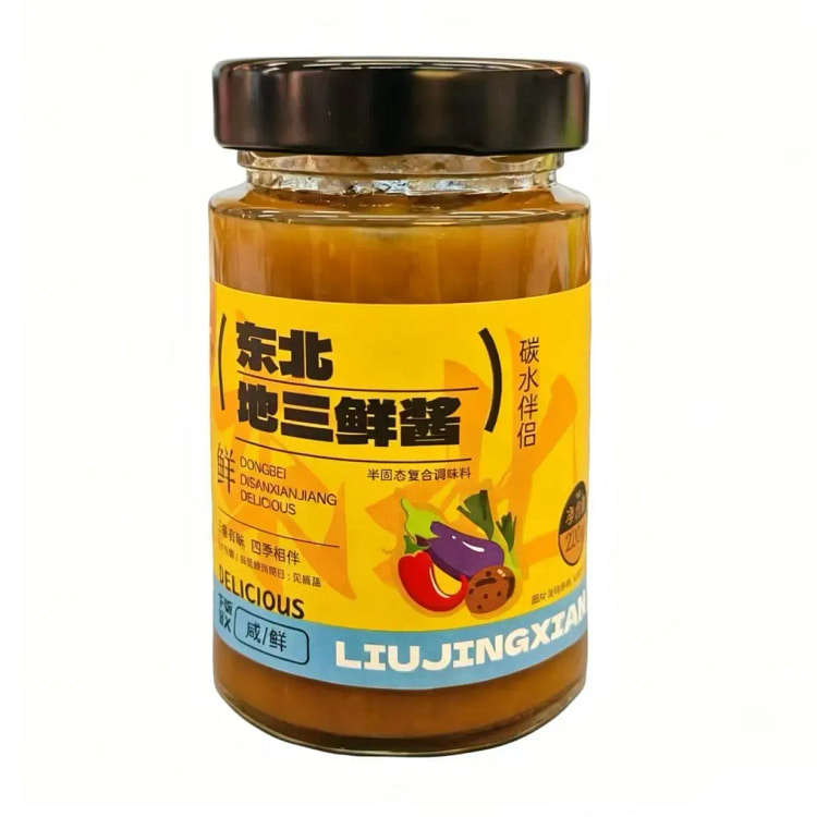 刘敬贤地三鲜酱土豆茄子辣椒酱下饭拌面220g 220 克