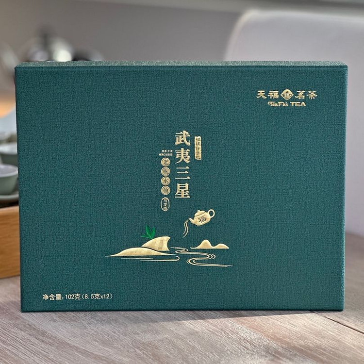 中国【天福茗茶】 武夷三星老欉水仙乌龙茶 102g