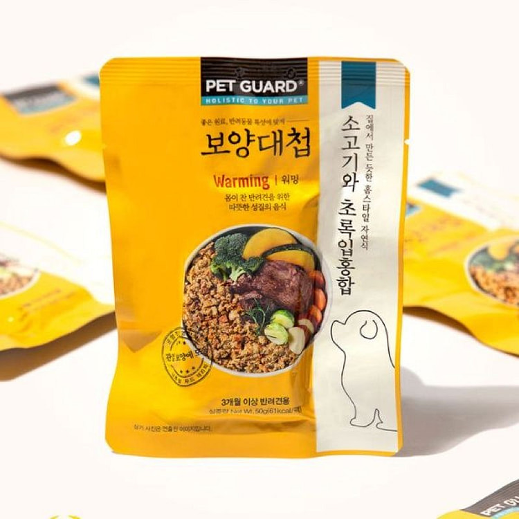 博阳大船狗粮牛肉青口贝 50 克