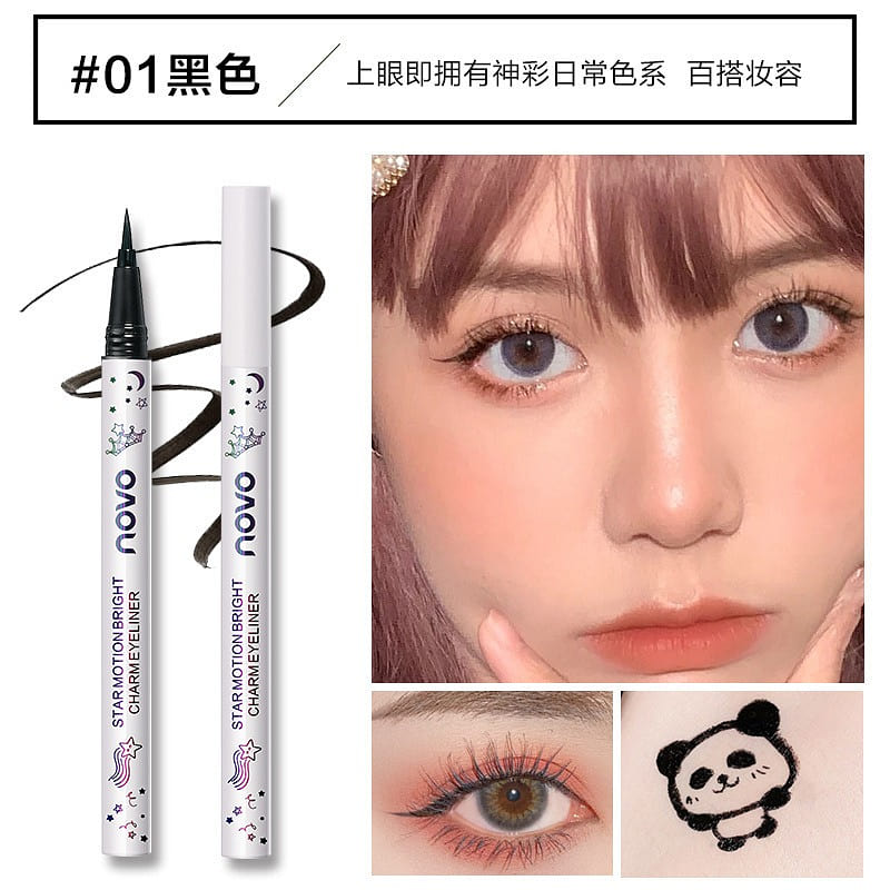 NOVO 5375 Freewheeling Colored Eyeliner Pencil Black 1 each