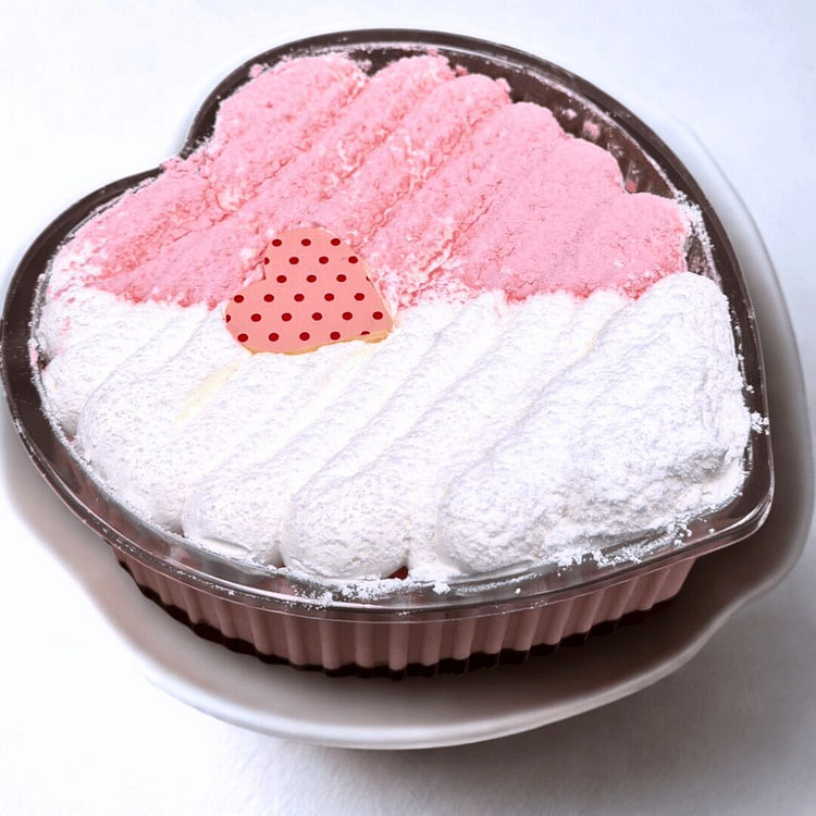 圣玛莉 心型草莓提拉米苏宝盒 1 个