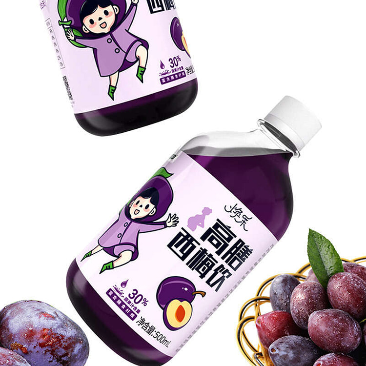 江中西梅汁500ML益生元孕妇排便