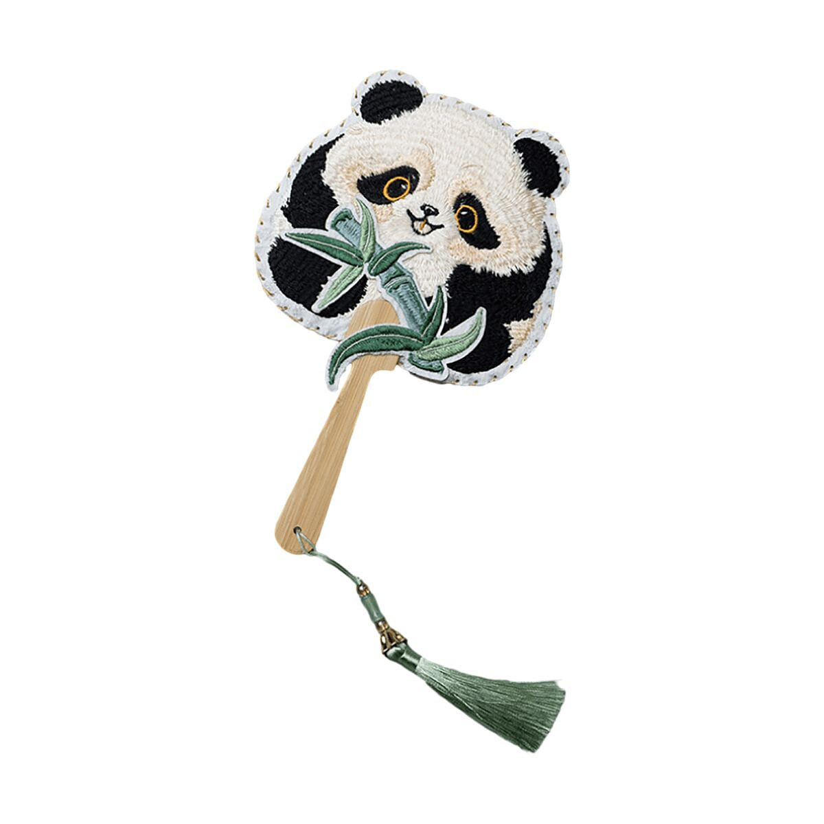Chinese-style Embroidered Folding Fans 1 count