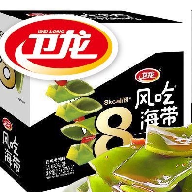 Spicy flavored kelp 400 g - Weee!
