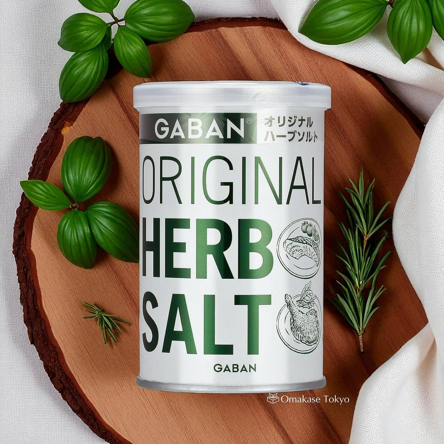 Original Herb Salt French Rock Salt with Select He 60 g