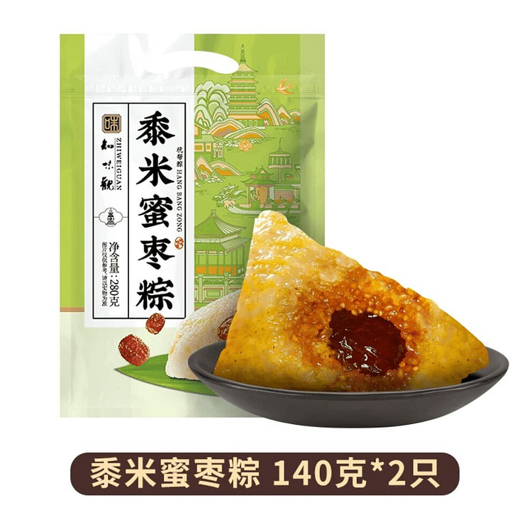 知味观黍米蜜枣粽140g*2只 1 份