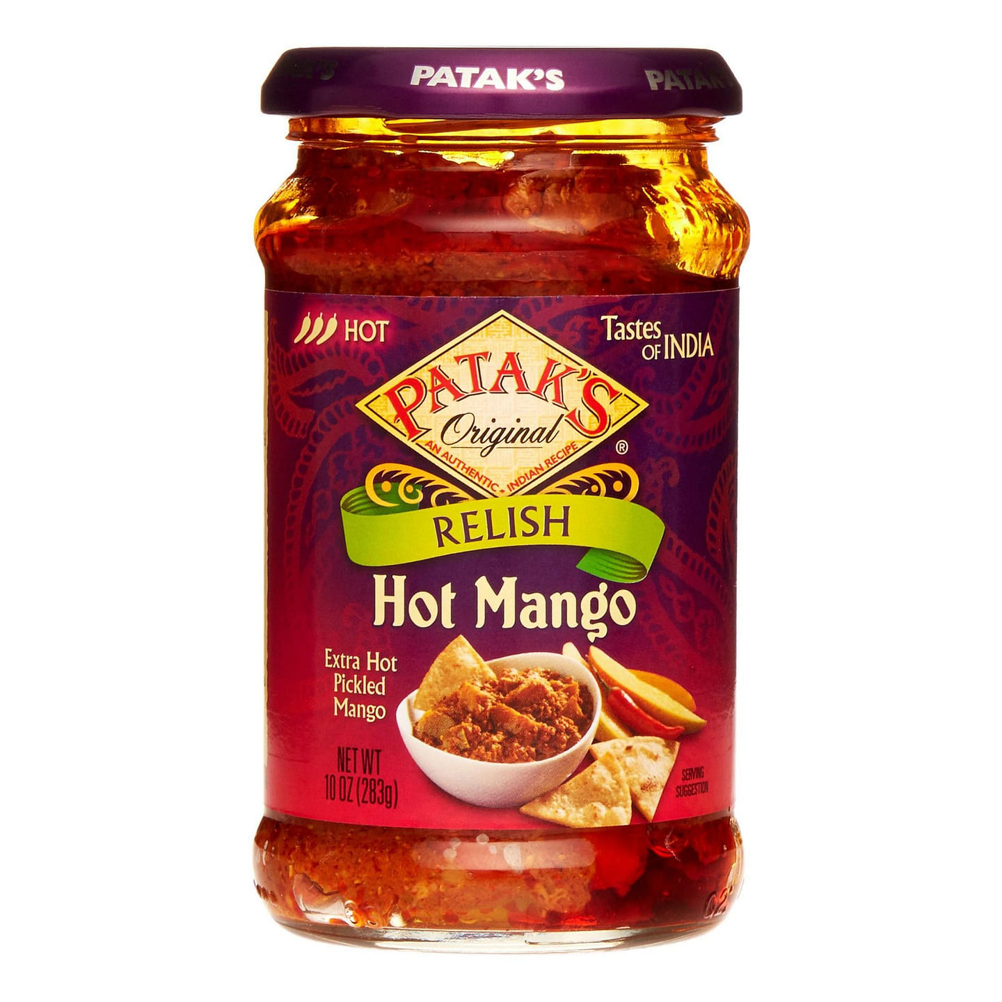 PatakS Hot Mango Pickle 10 oz