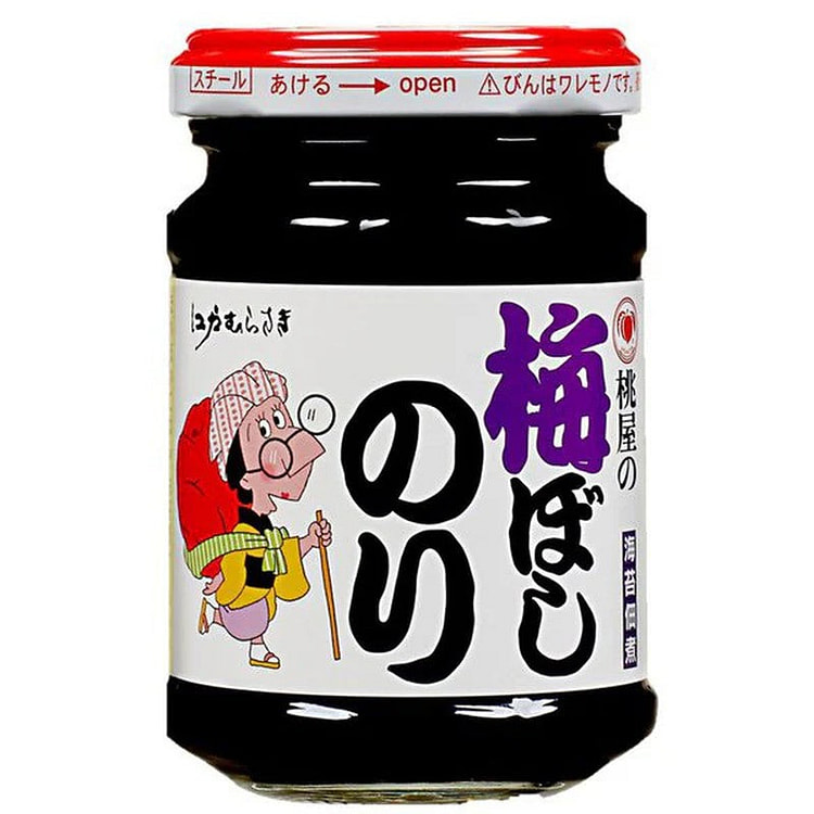 桃屋梅干海苔酱