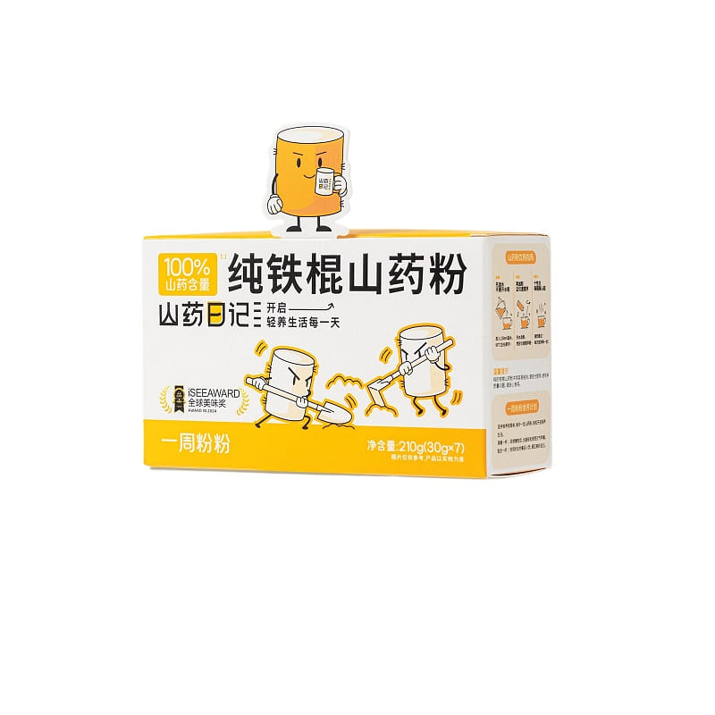Pure Iron rod Yam powder 210g*1 box 210 g