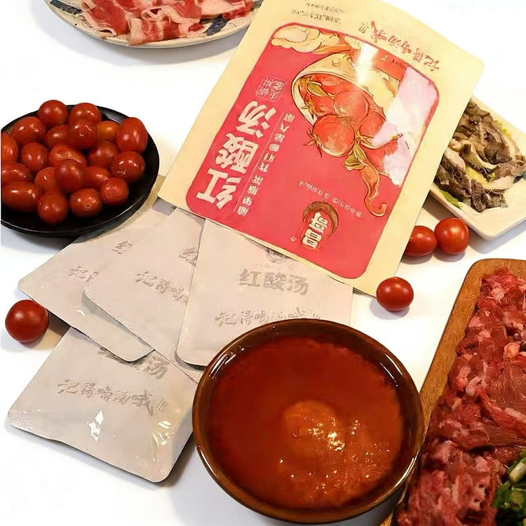 贵州苗家红酸汤火锅底料1袋 300 克