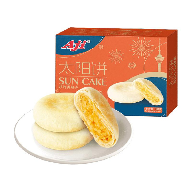 Aji太阳饼黄油夹心糕点180g