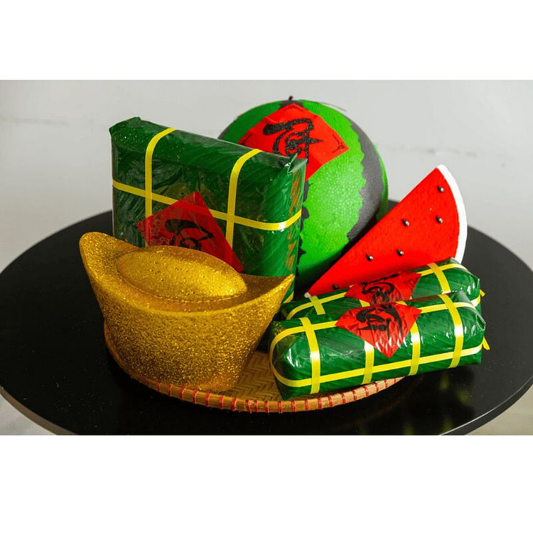 Tet & New Year Lucky Melon Decoration Combo 12inch 6 count