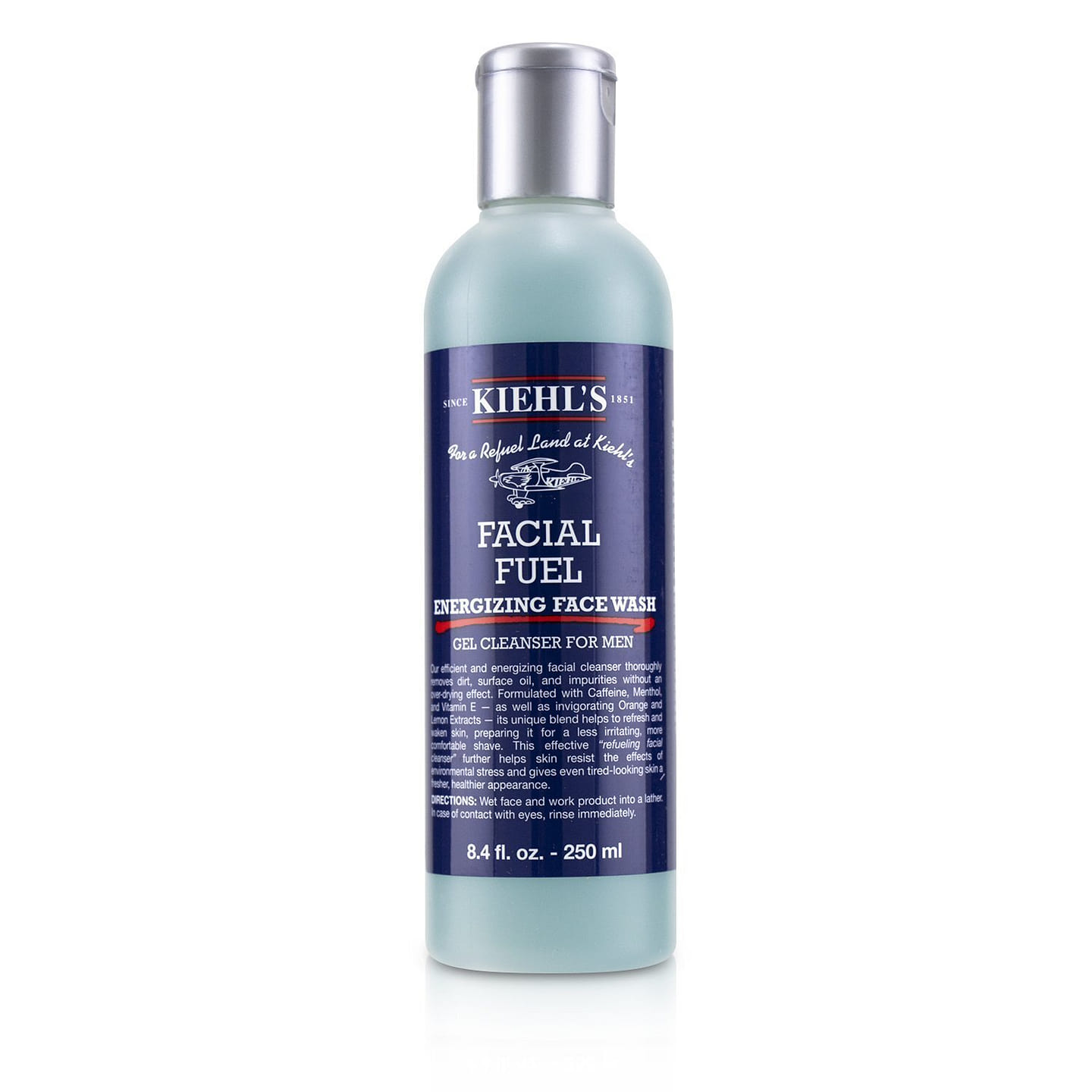 Kiehl’s Facial Fuel Energizing Face Wash Gel Cleanser 250ml/8.4oz 250 ml