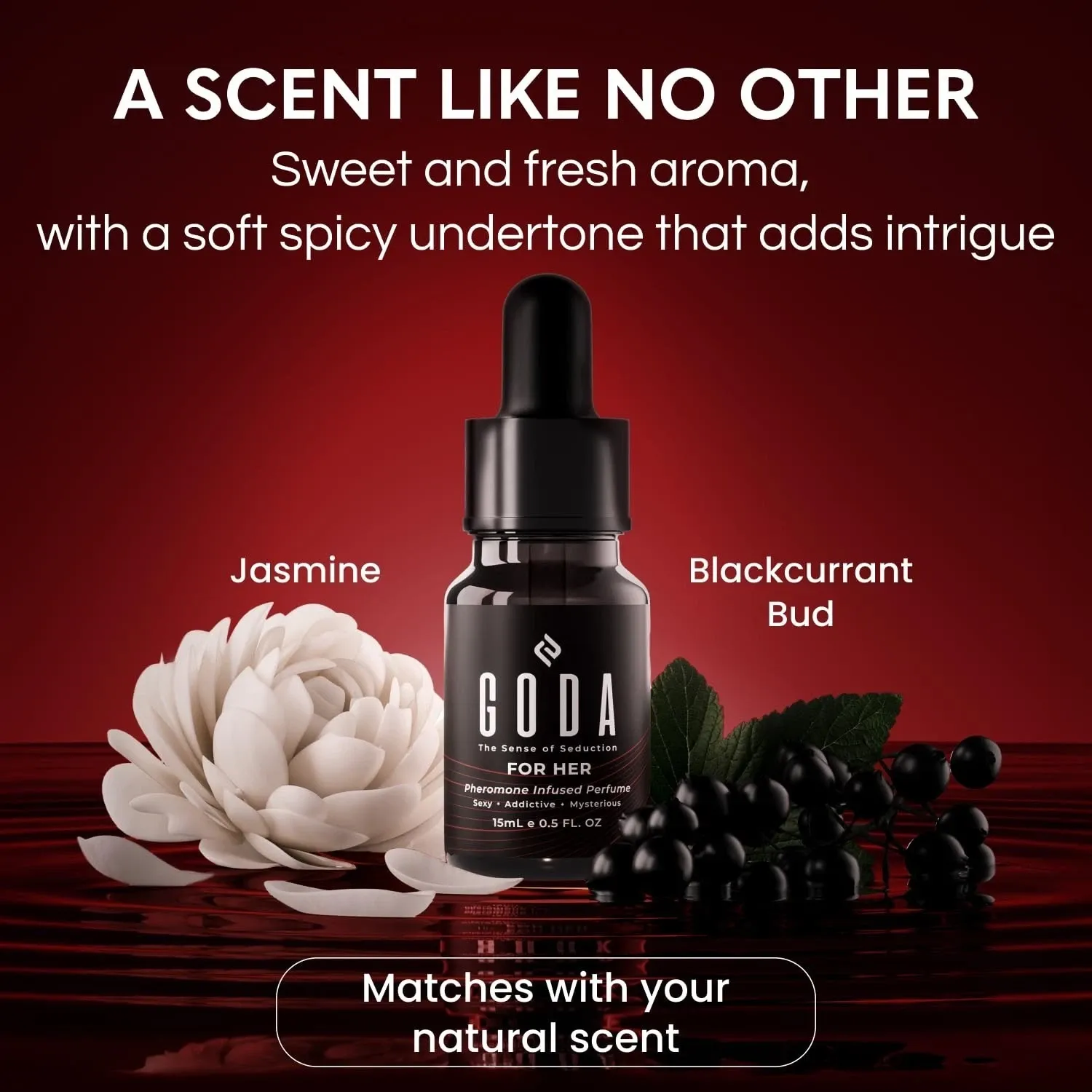 GODA Pheromones Perfume for Women The Original 1 pack - Weee!