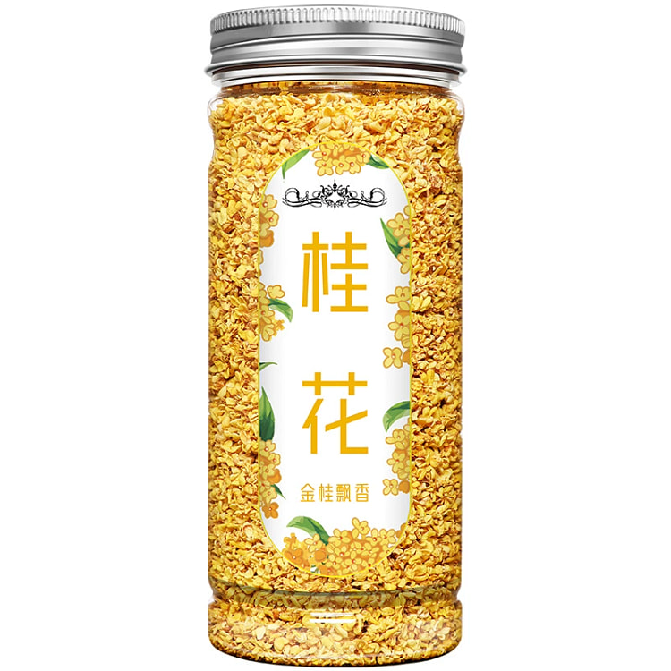 桂花干桂花茶 食用金桂新花泡水喝 花茶叶*1罐