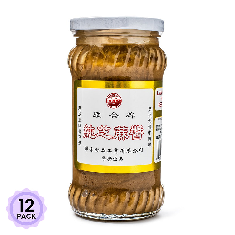 联合牌 纯芝麻酱 16 盎司*12 包