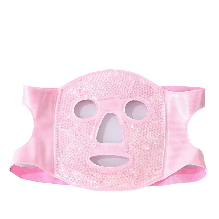 Ice Mask + Eye Mask (Pink) 1 piece 1 each