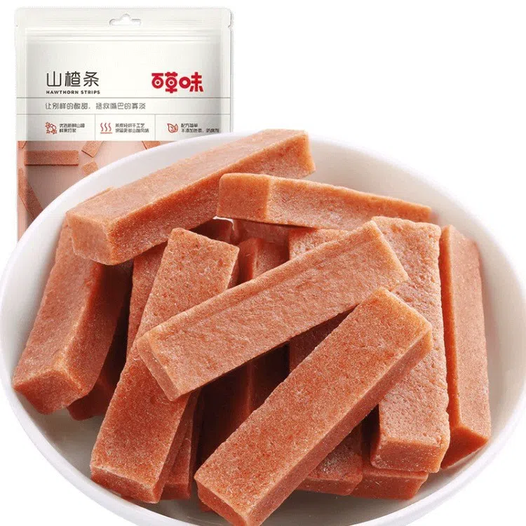 Be & Cheery Hawthorn Strips *1 Bag 120 g
