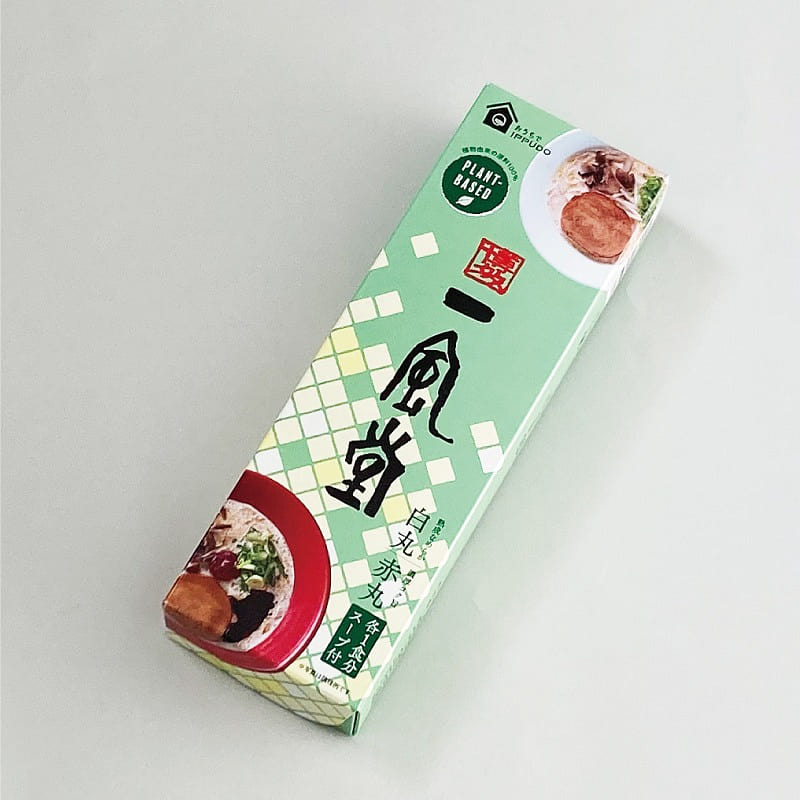 2人前 一風堂プラントベースラーメン白丸・赤丸 /日本から直送 1 個