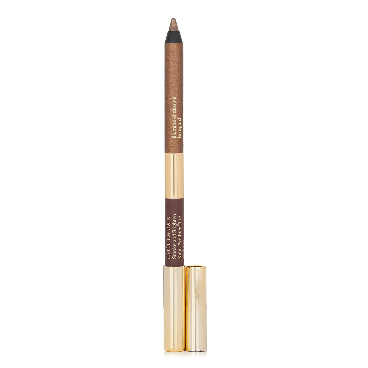 Estee Lauder Smokey Glossy Liquid Eyeliner Double Ended Eyeliner – # Dark Chocolate / Rich Bronze 0.5g/0.02oz 0.5 g