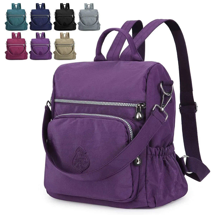 Waterproof Backpack Women Purse Nylon Shoulder Ruc 1 box