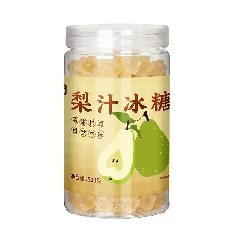 Pear juice flavored rock sugar 500g*1 500 g