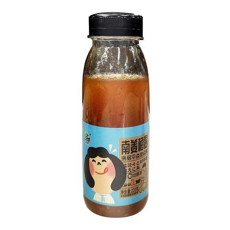 三观港汕头甘草水果腌制调料南姜梅酱250g*1瓶